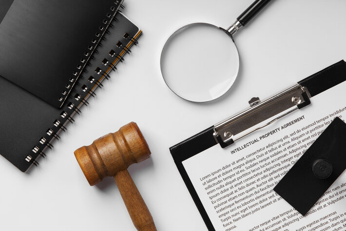 Still life of world intellectual property day